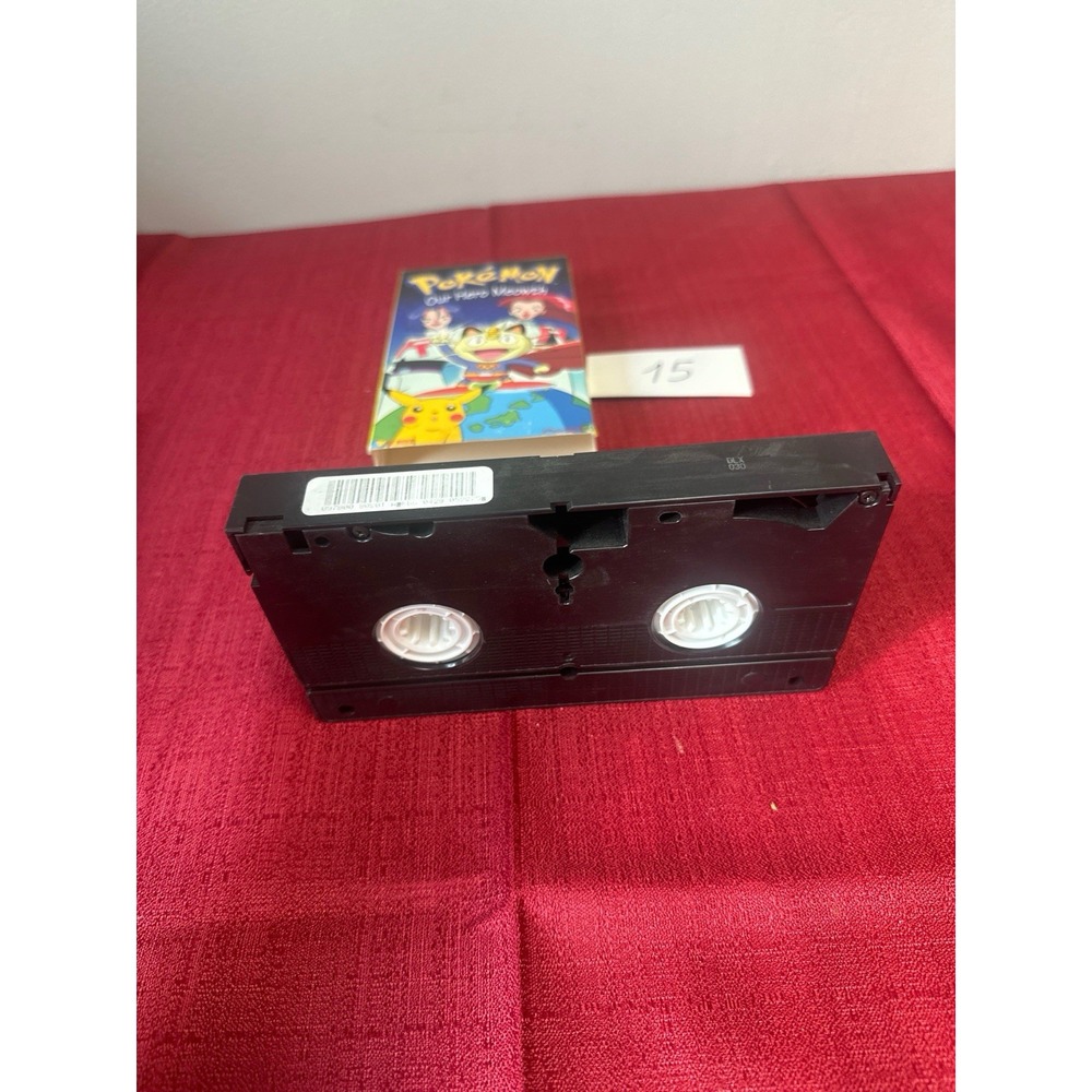 Pokemon Our Hero Meowth VHS Tape Vol 19 Viz Video Pioneer Anime Vintage - Picture 6 of 8